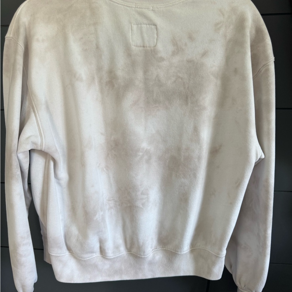 Abercrombie & Fitch Cream Crewneck Sweater